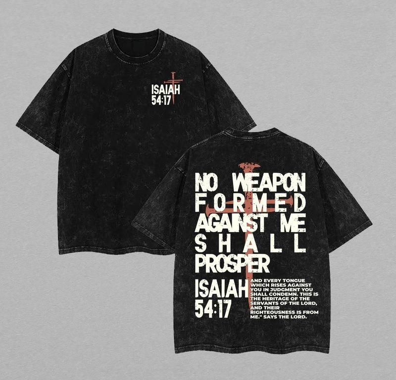 No Weapon Christian T-Shirt/Sweatshirt/Hoodie