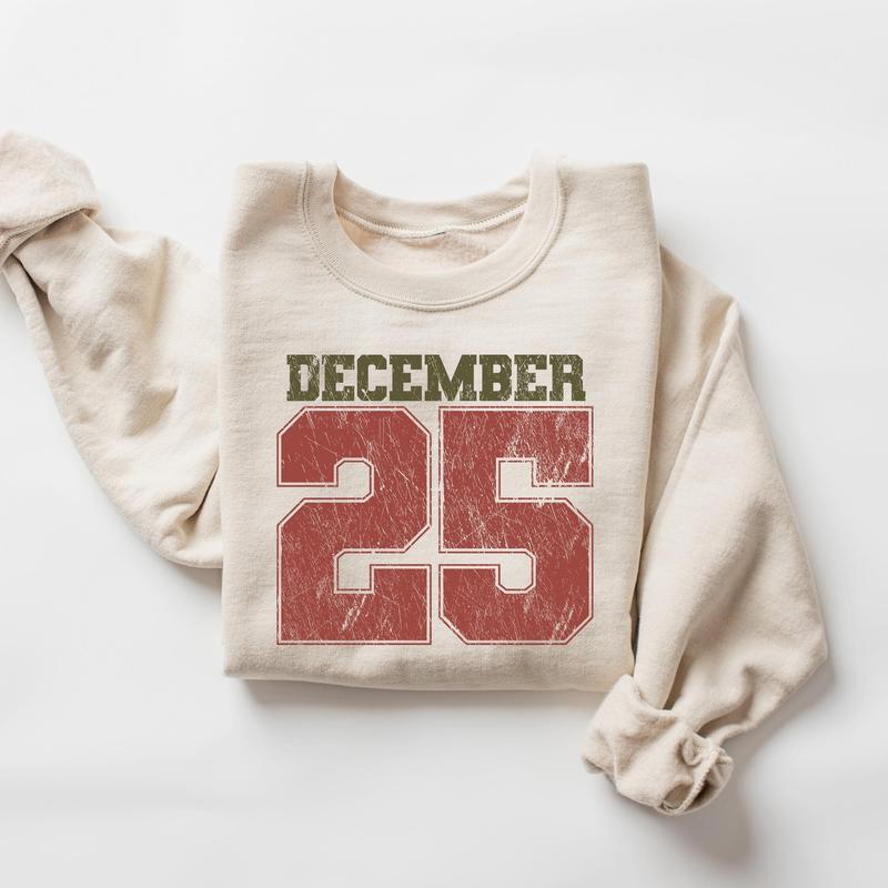 Retro Christmas December 25 T-Shirt/Sweatshirt/Hoodie