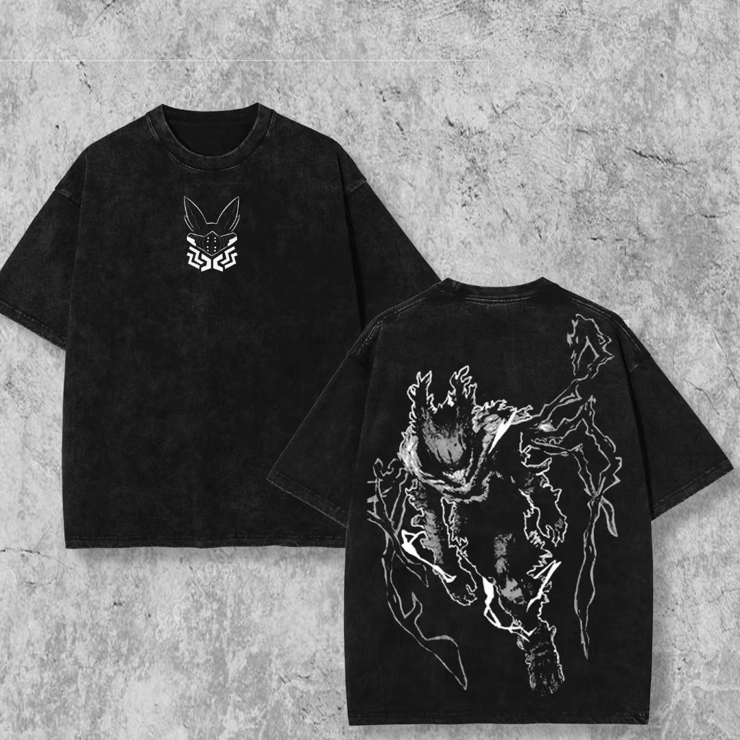 Retro Heavy Limited Deku Dark My Hero Academia Anime T-Shirt/Sweatshirt/Hoodie