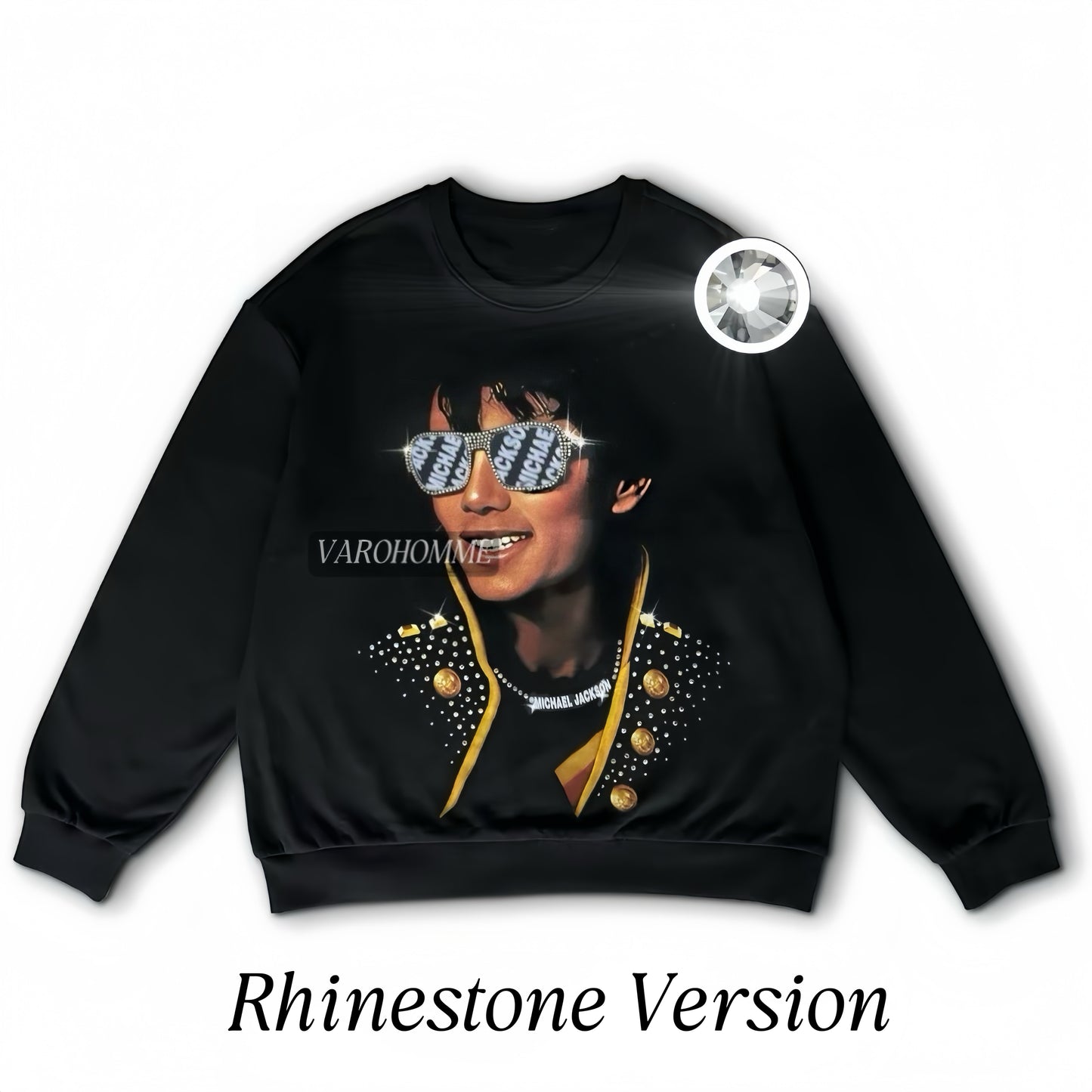 Michael Jackson Rhinestone T-Shirt/Sweatshirt