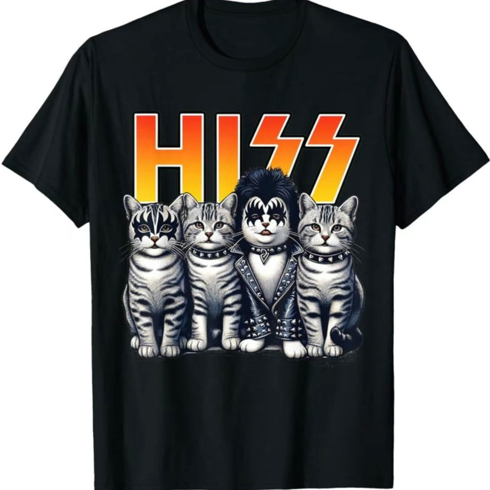 Cute Hiss Cats Rock T-Shirt/Sweatshirt/Hoodie
