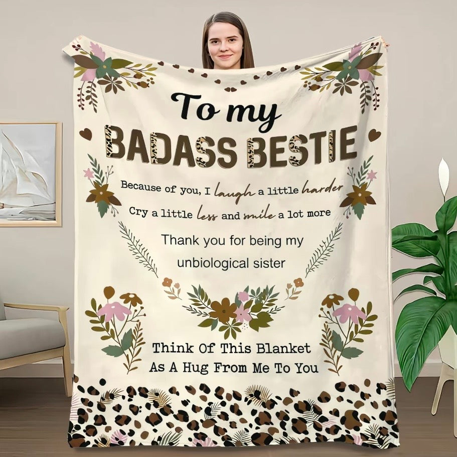 Badass Bestie Blanket