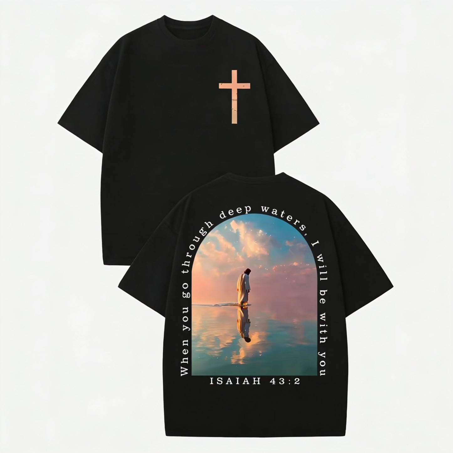Cross And Isaiah Verse T-Shirt/Sweatshirt/Hoodie