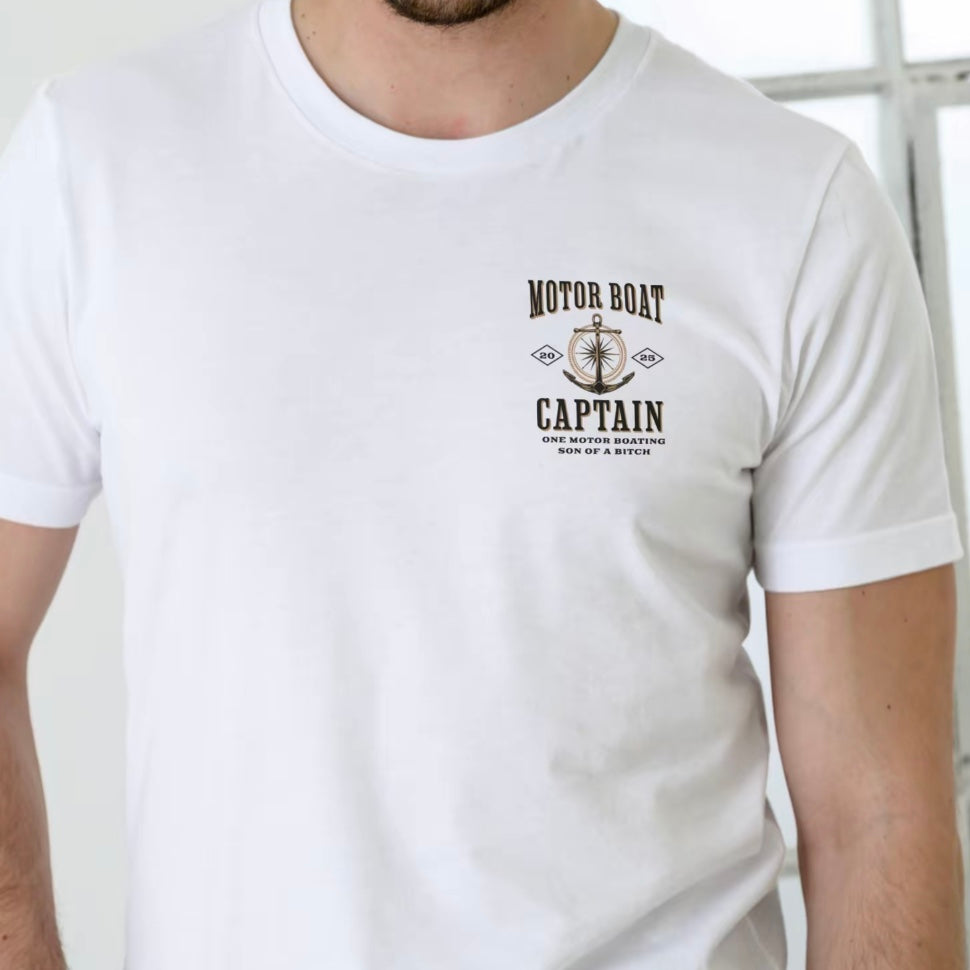 Motor Boat Captain T-Shirt/Sweatshirt/Hoodie