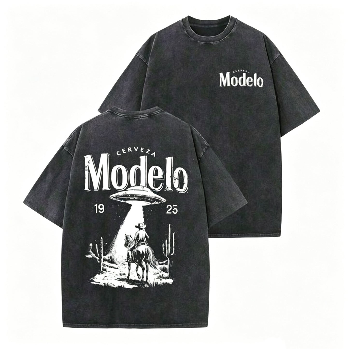 Retro Modelo UFO Cowboy T-Shirt/Sweatshirt/Hoodie