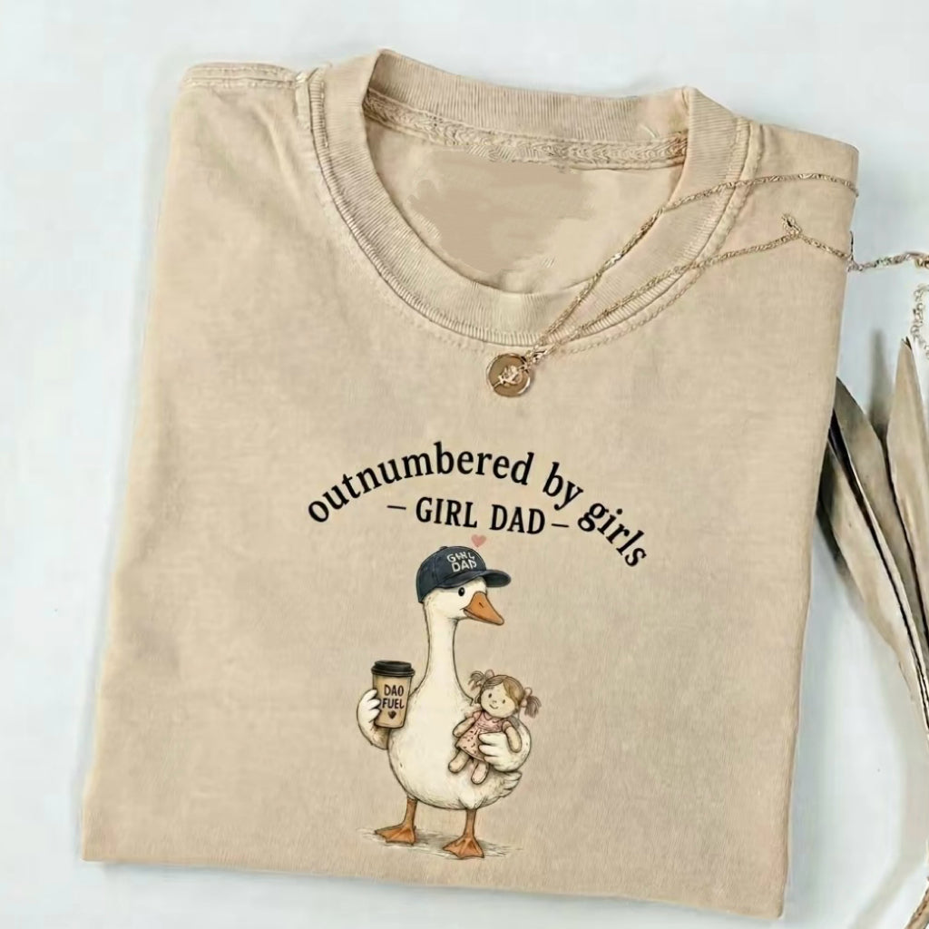 Outnumbered By Girls T-Shirt/Sweatshirt/Hoodie