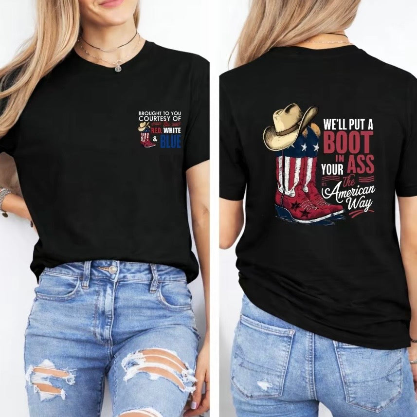 Courtesy Of The Red White And Blue T-Shirt/Sweatshirt/Hoodie