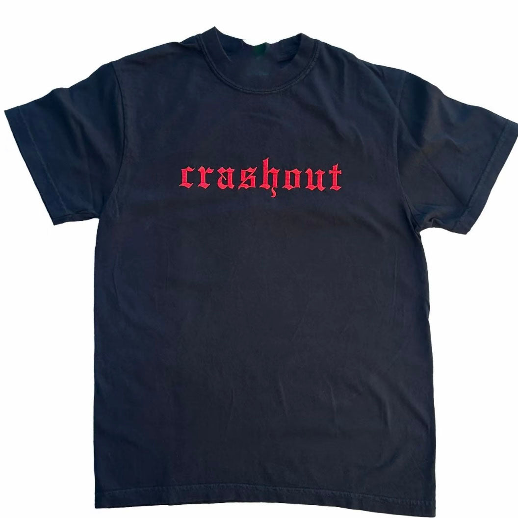 Crashout Embroidered T-Shirt/Sweatshirt/Hoodie