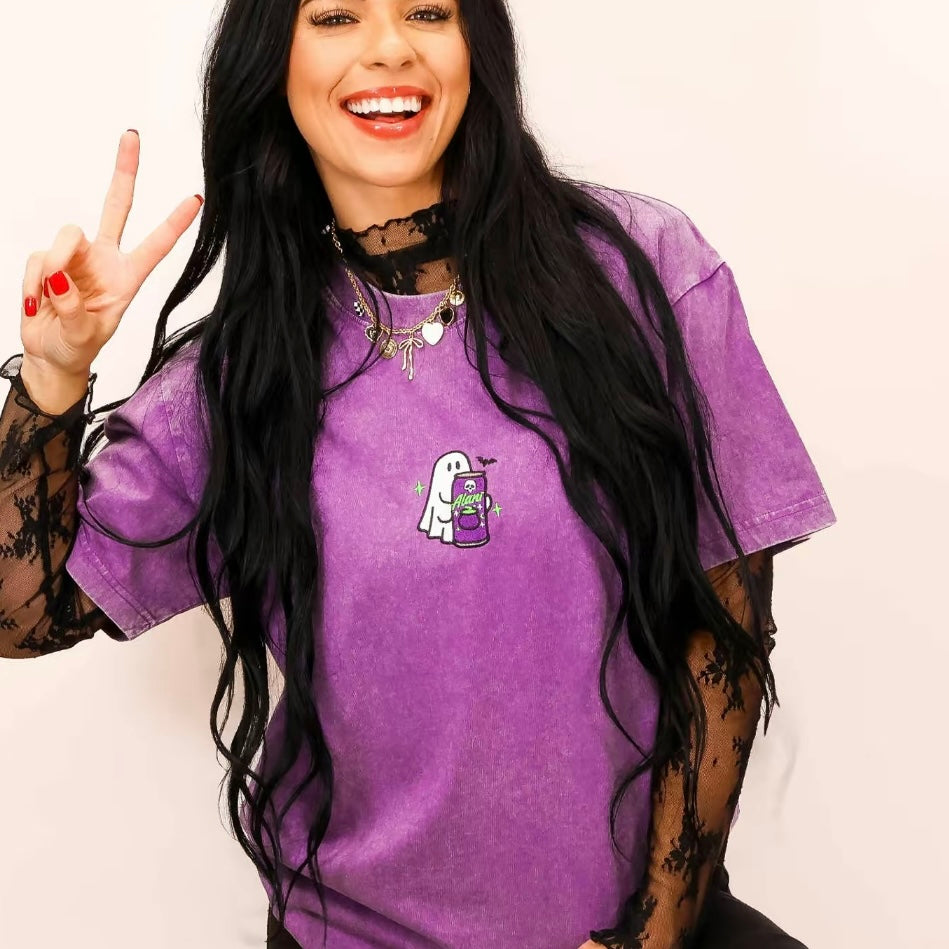 Embroidered Spooky Drink T-Shirt/Sweatshirt/Hoodie