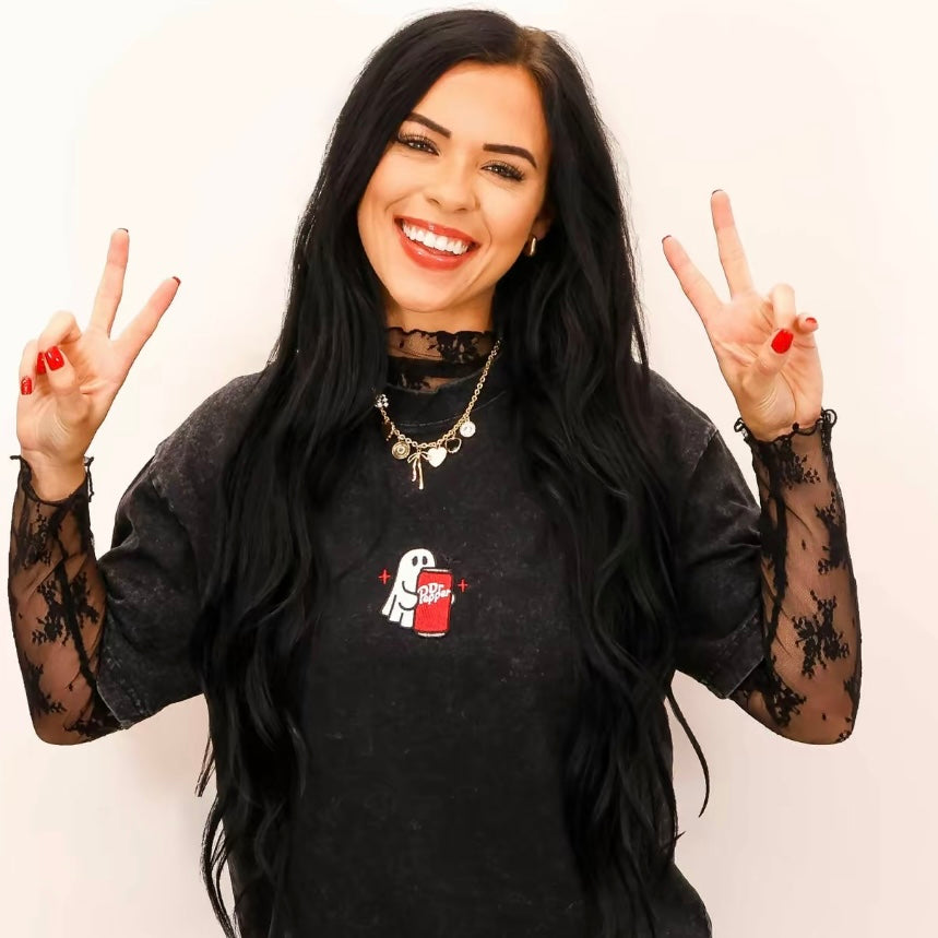 Embroidered Spooky Drink T-Shirt/Sweatshirt/Hoodie