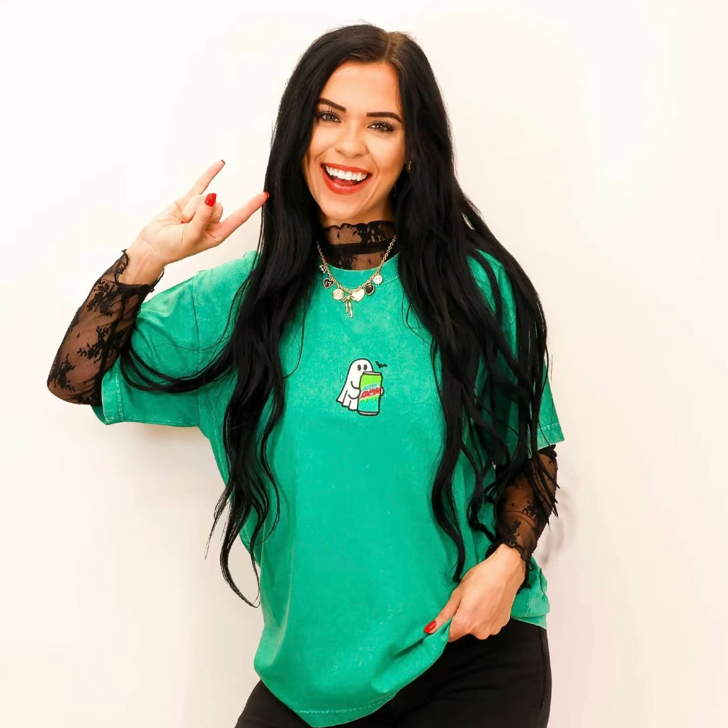 Embroidered Spooky Drink T-Shirt/Sweatshirt/Hoodie