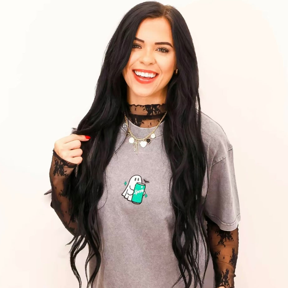 Embroidered Spooky Drink T-Shirt/Sweatshirt/Hoodie