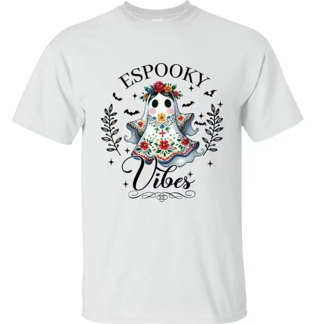 Mexican Halloween Espooky Vibes Boo Ghost T-Shirt/Sweatshirt/Hoodie