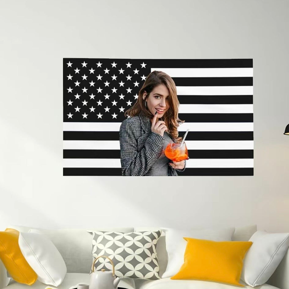 Custom America Flag Personalized Flags Design Your Image Funny Flag