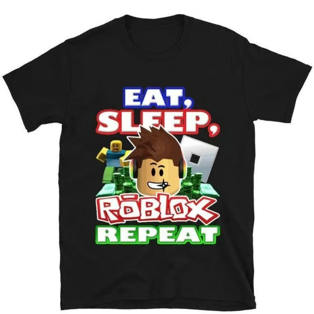 Eat Sleep Roblox Repeat Roblox T-Shirt/Sweatshirt/Hoodie