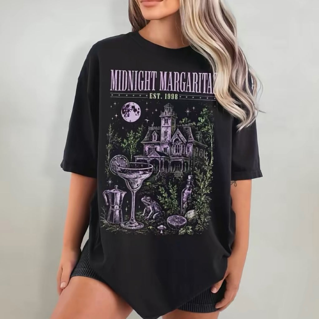 Midnight Margaritas Witchy Cocktail T-Shirt/Sweatshirt/Hoodie