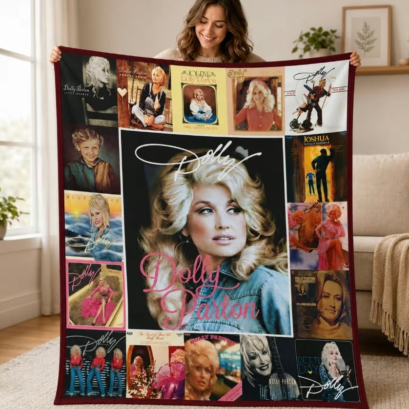 Dolly Parton Blanket