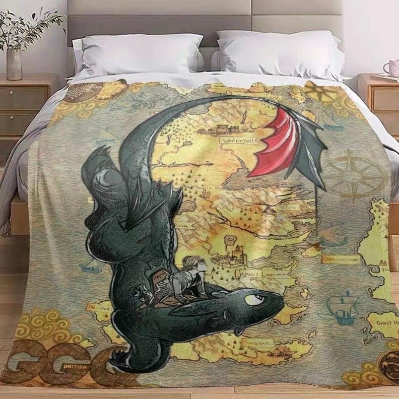 Dragon Rider Blanket