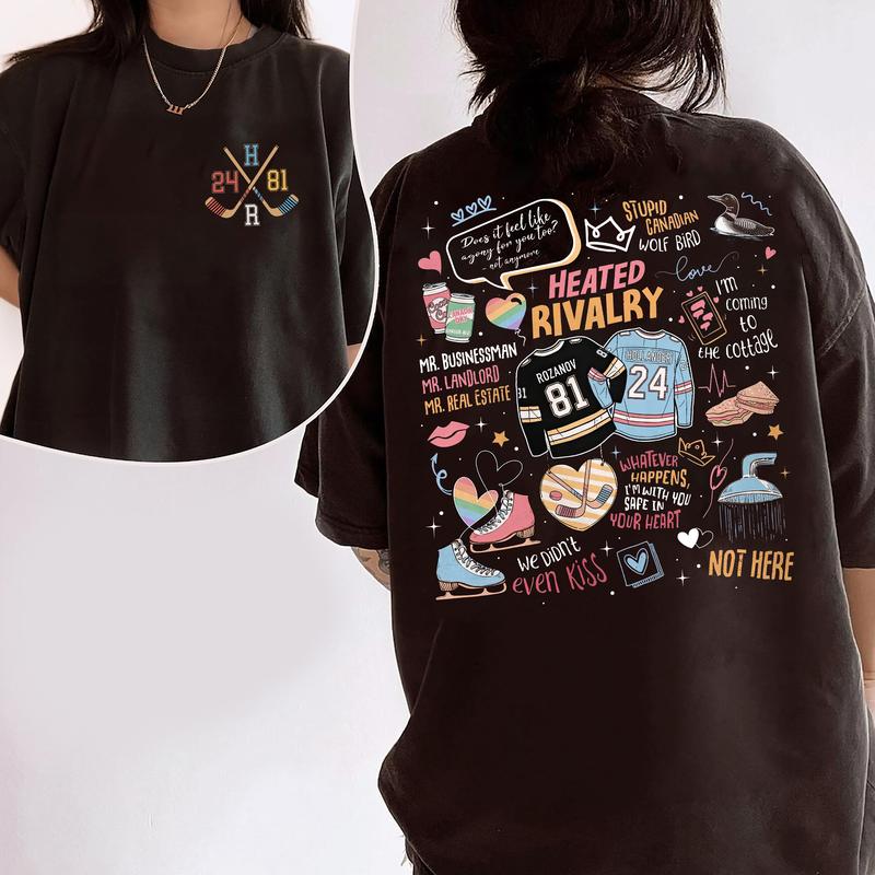 Heated Rivalry Hollanov Romance T-Shirt/Sweatshirt/Hoodie