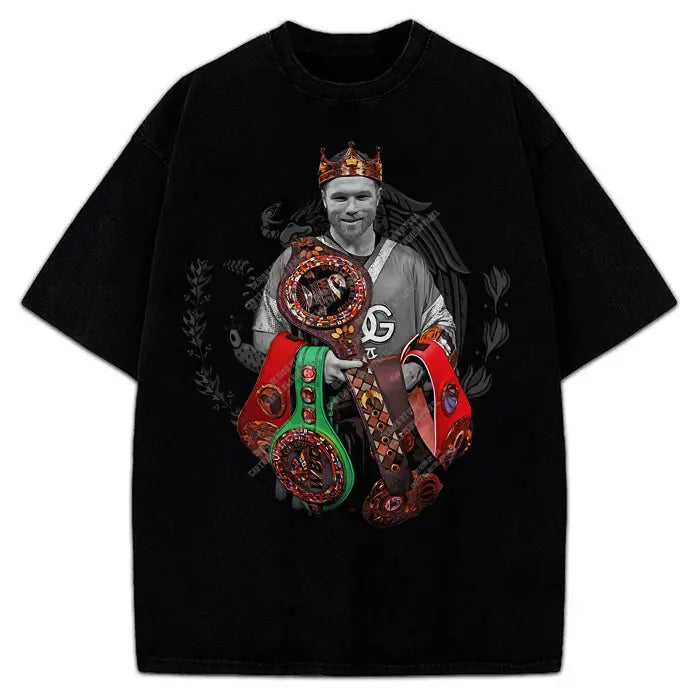 Alvarez The Undisputed King Mexico Goat Of Boxing T-Shirt/Sweatshirt/Hoodie