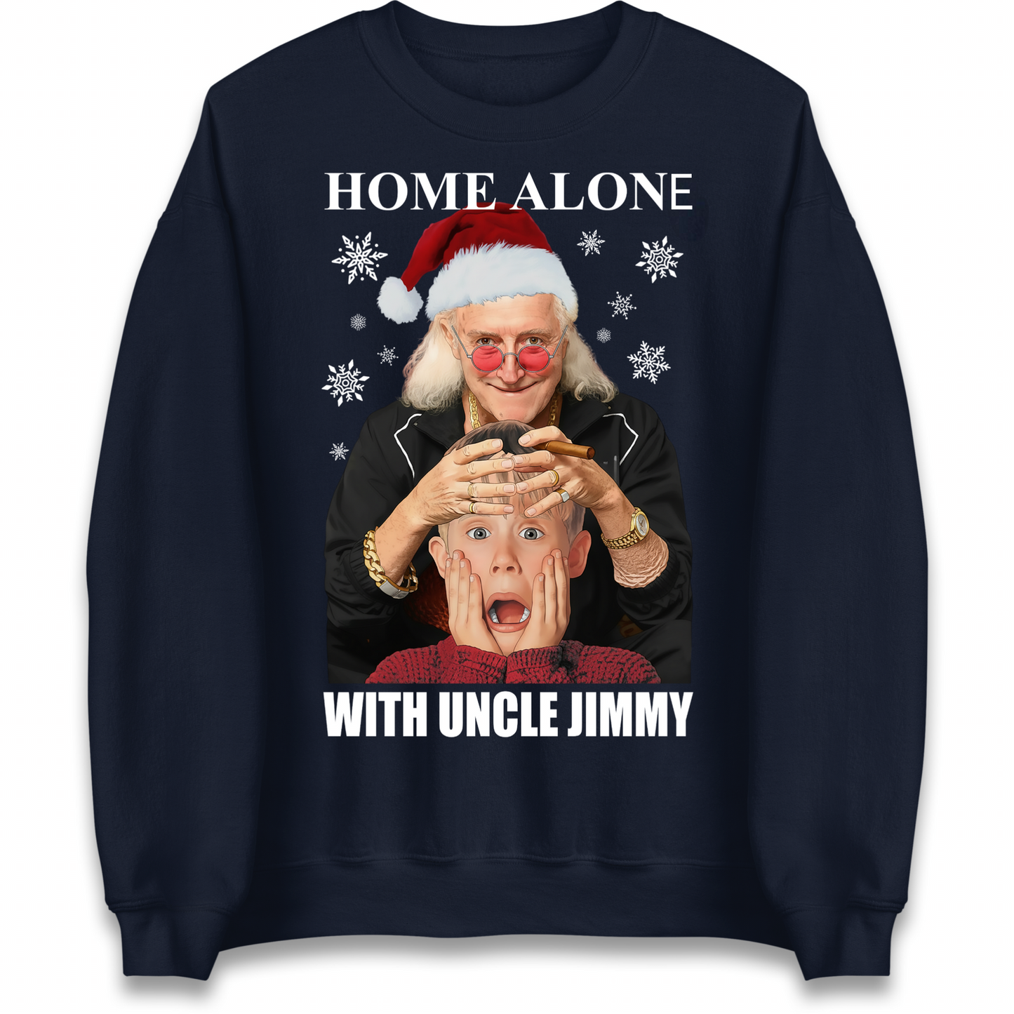 Home Alone With Uncle Jimmy Christmas T-Shirt/Sweatshirt/Hoodie