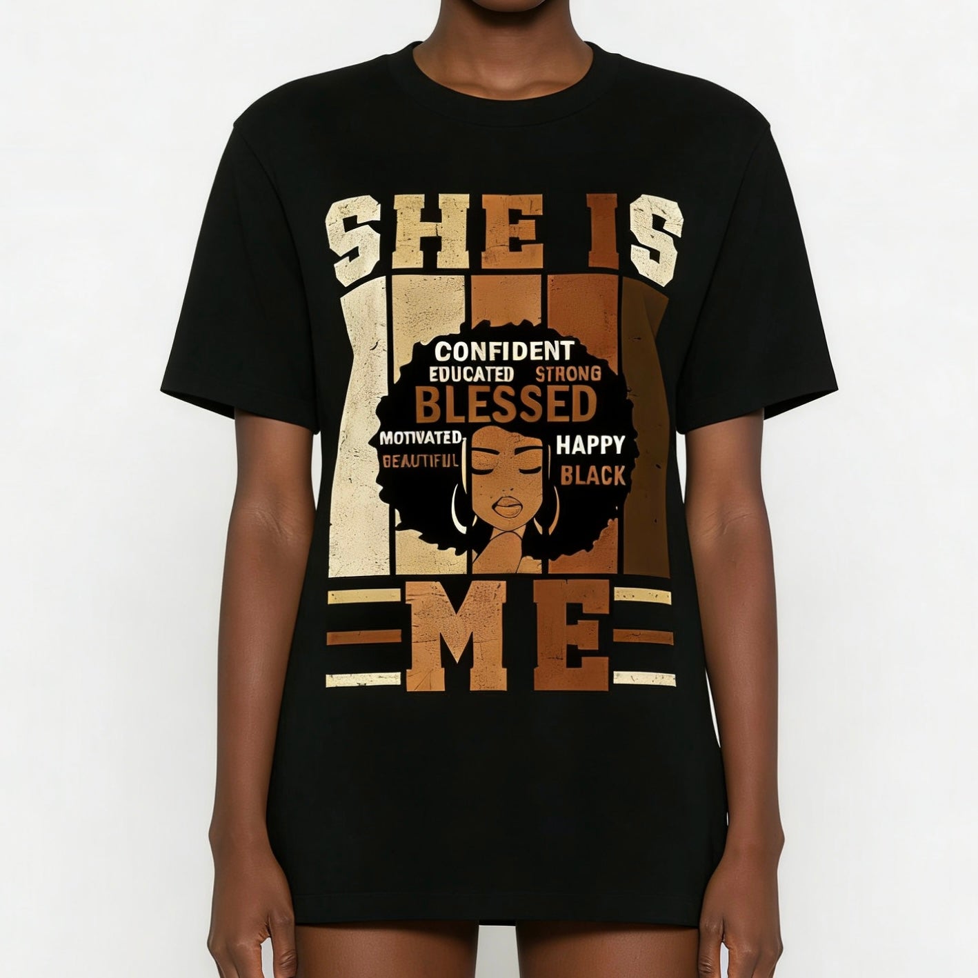 She Is Me Empowering Black History T-Shirt/Sweatshirt/Hoodie