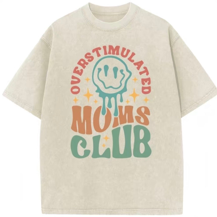 Overstimulated Mom Club T-Shirt/Sweatshirt/Hoodie