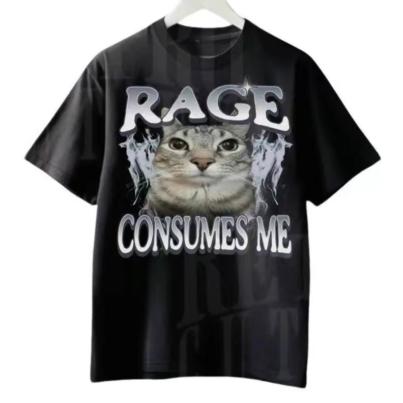 Rage Consumes Me Cat T-Shirt/Sweatshirt/Hoodie