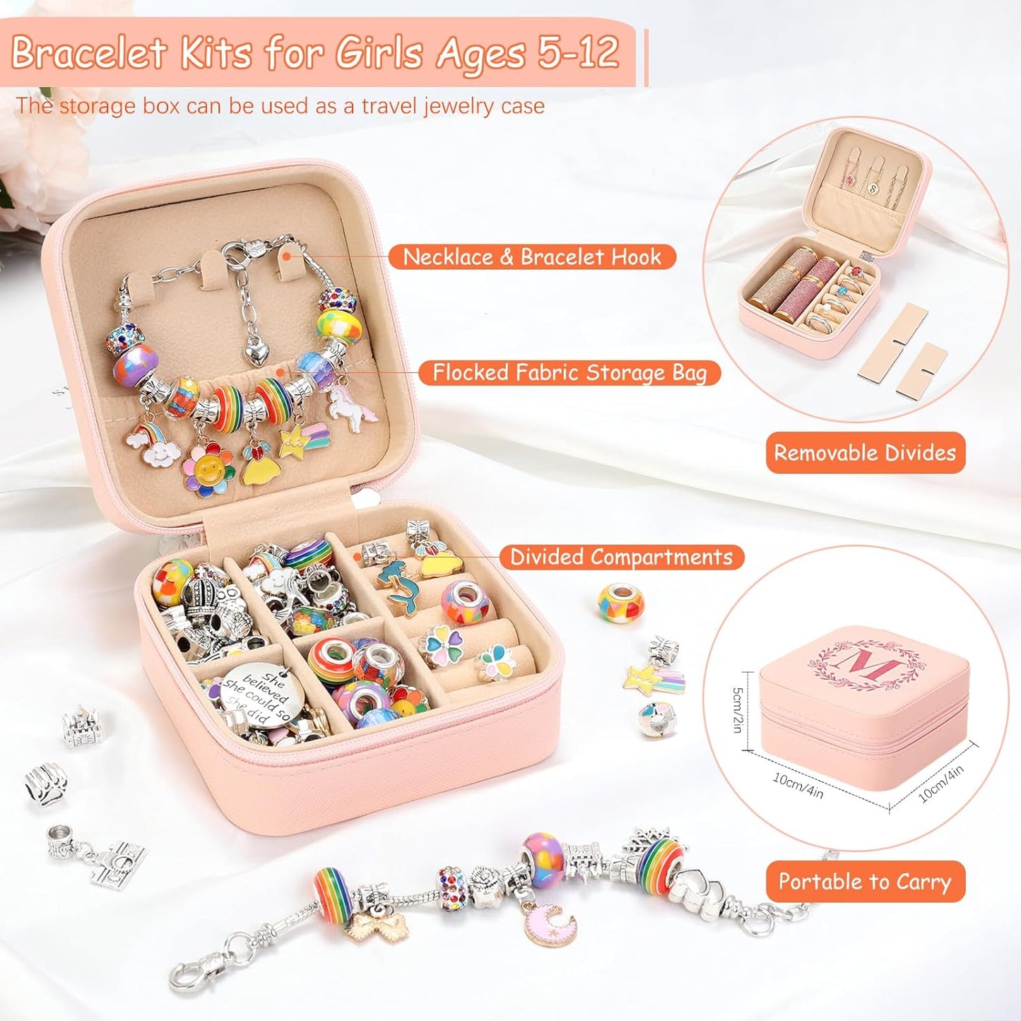 Christmas 66pcs DIY Jewelry Making Kit