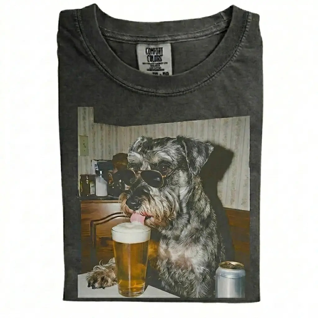 Dog Drinking Beer Meme Gift for Dog Lovers T-Shirt/Sweatshirt/Hoodie