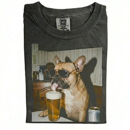 Dog Drinking Beer Meme Gift for Dog Lovers T-Shirt/Sweatshirt/Hoodie