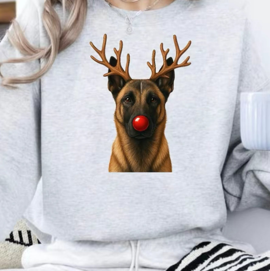 Christmas Reindeer Dog T-Shirt/Sweatshirt/Hoodie