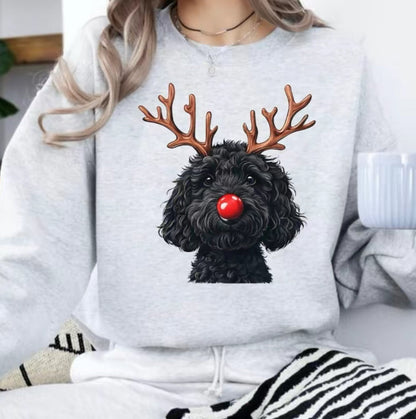 Christmas Reindeer Dog T-Shirt/Sweatshirt/Hoodie
