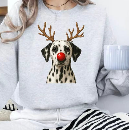 Christmas Reindeer Dog T-Shirt/Sweatshirt/Hoodie
