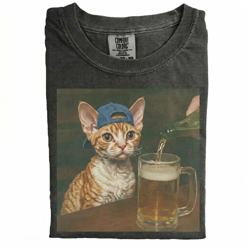 Cat Drinking Beer Meme T-Shirt/Sweatshirt/Hoodie