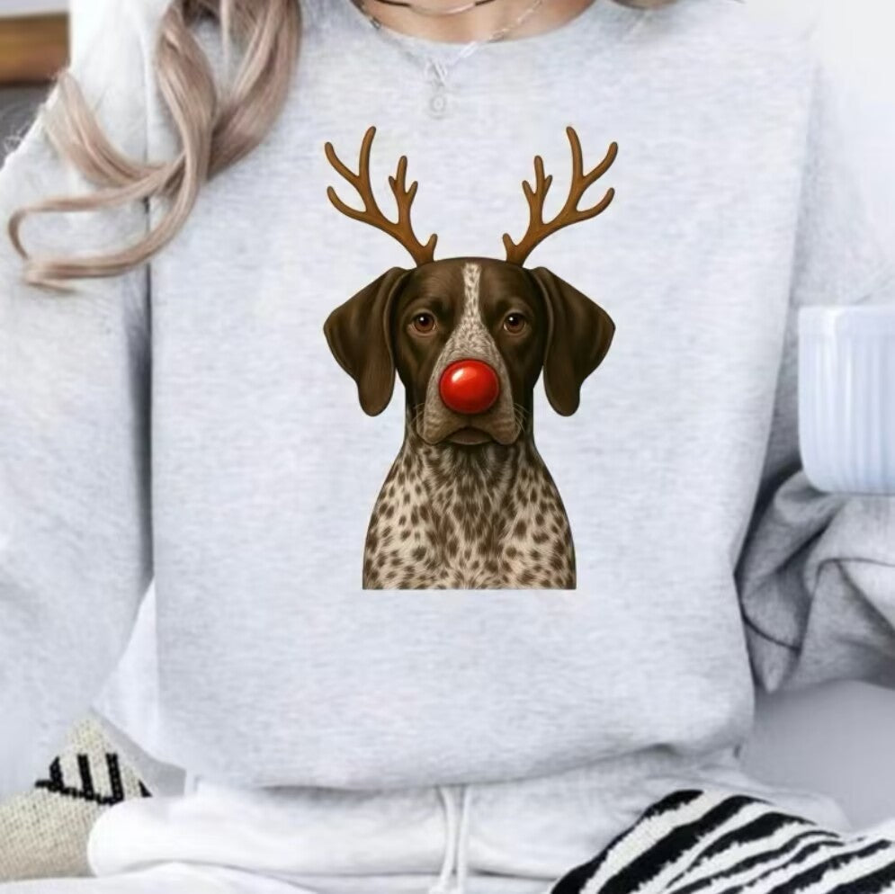 Christmas Reindeer Dog T-Shirt/Sweatshirt/Hoodie