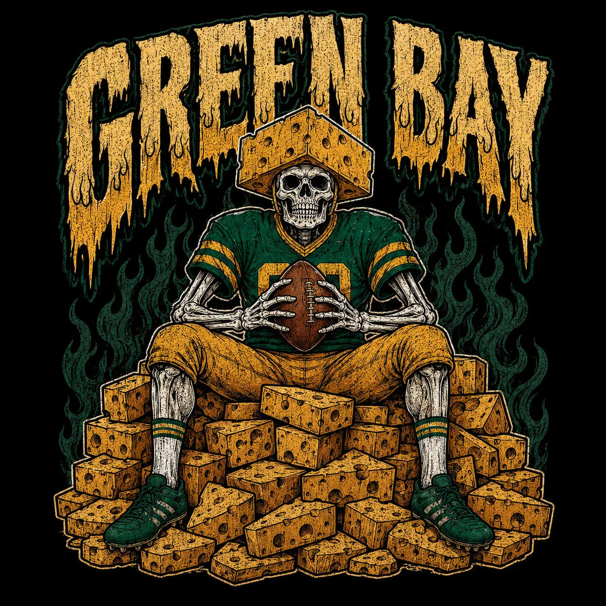 All Teams Football Skull T-Shirt/Sweatshirt/Hoodie