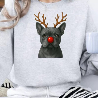 Christmas Reindeer Dog T-Shirt/Sweatshirt/Hoodie