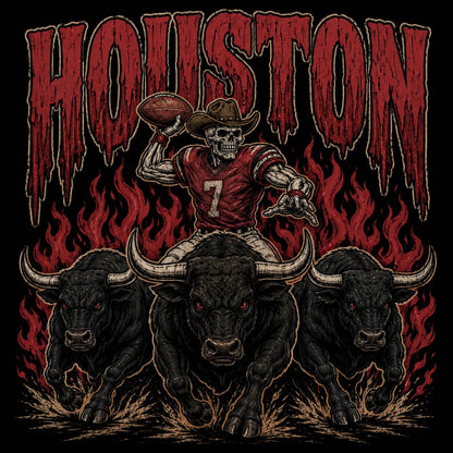 All Teams Football Skull T-Shirt/Sweatshirt/Hoodie