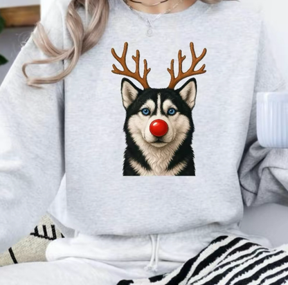 Christmas Reindeer Dog T-Shirt/Sweatshirt/Hoodie