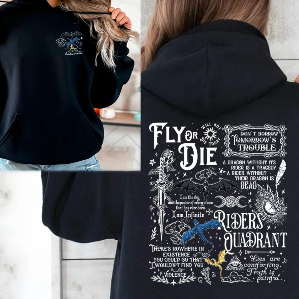 Basgiath Fourth Wing Custom T-Shirt/Sweatshirt/Hoodie