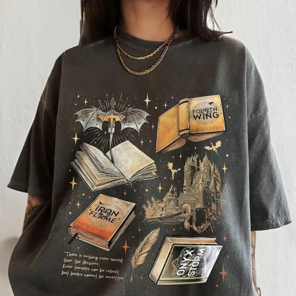Basgiath Fourth Wing Custom T-Shirt/Sweatshirt/Hoodie