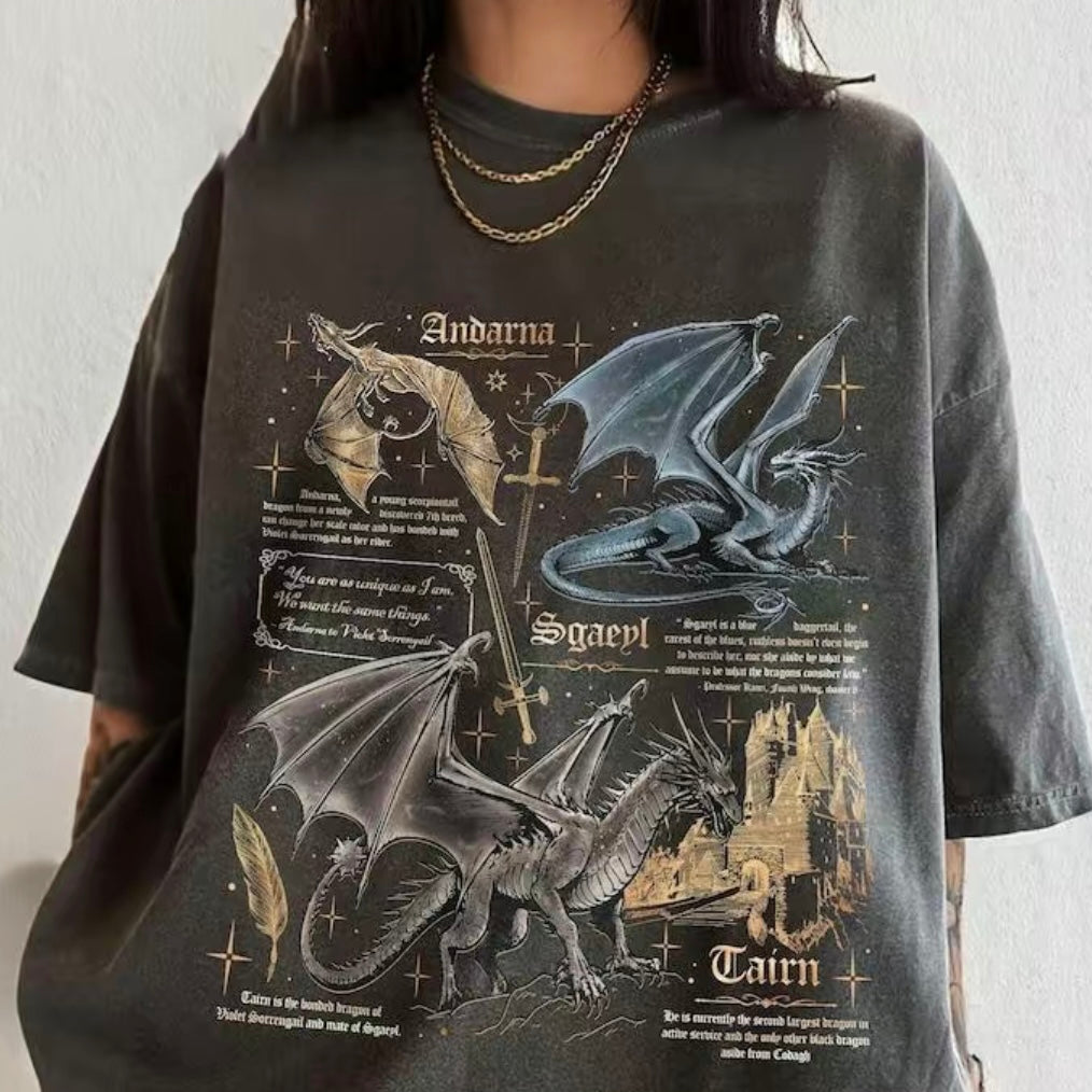 Basgiath Fourth Wing Custom T-Shirt/Sweatshirt/Hoodie