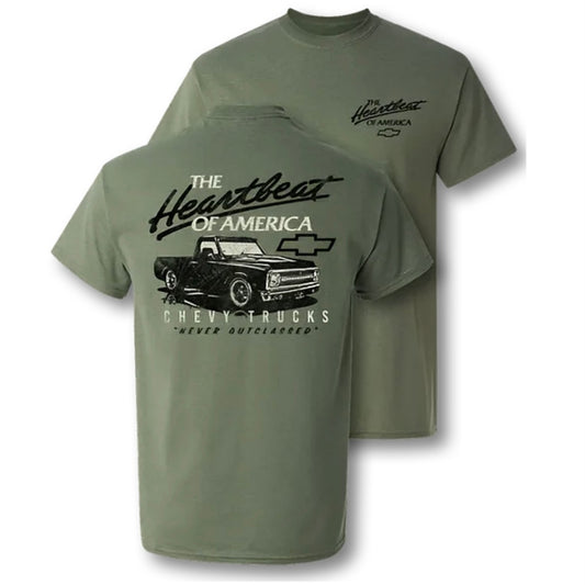The Heartbeat of American Chevy T-Shirt/Sweatshirt/Hoodie