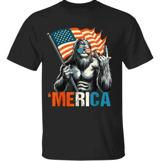 Bigfoot Merica T-Shirt/Sweatshirt/Hoodie