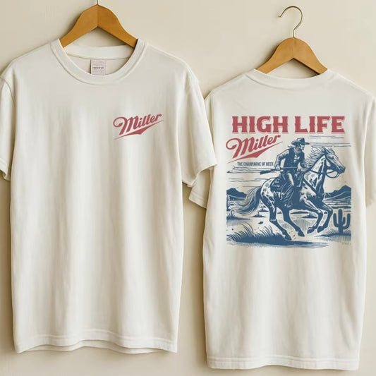Miller High Life Cowboys T-Shirt/Sweatshirt/Hoodie