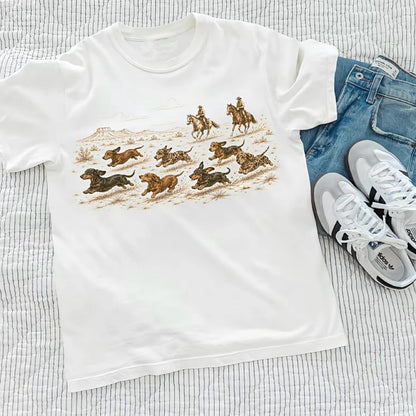Cowboy Wiene Dog T-Shirt/Sweatshirt/Hoodie