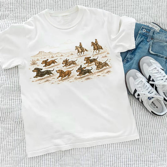 Cowboy Wiene Dog T-Shirt/Sweatshirt/Hoodie