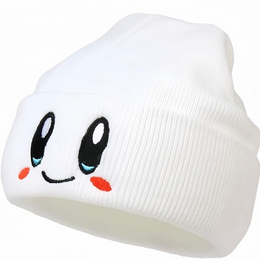 Cute Kirby Embroidered Beanie
