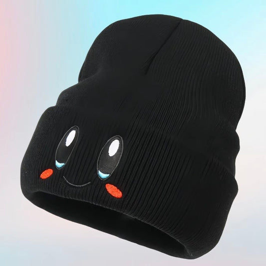 Cute Kirby Embroidered Beanie